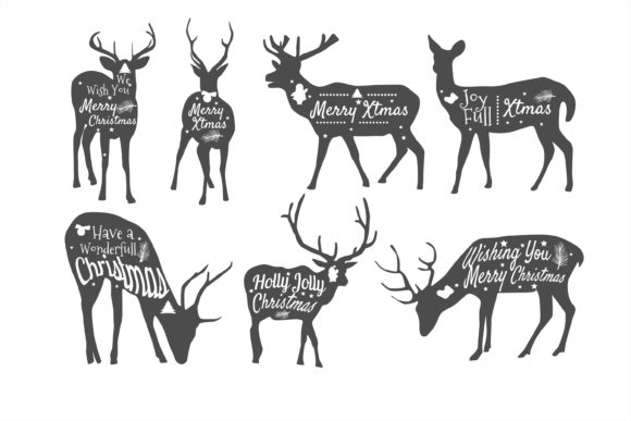 Christmas Deer Clipart Best Craft Illustrations
