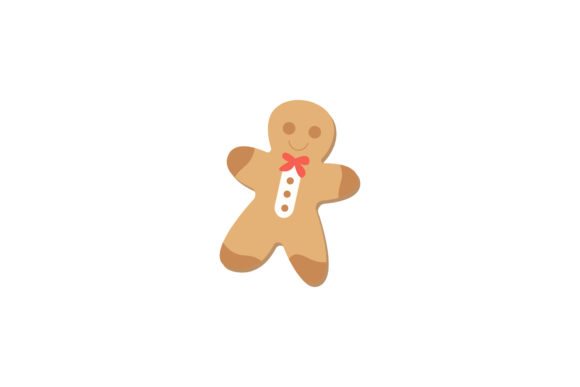 Christmas Ginger Vectors Illustrations for Editorial and Web Design