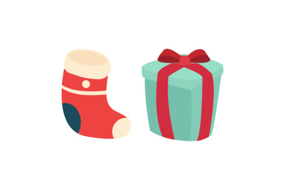 Christmas Hats Gift Illustrations for Festive Branding