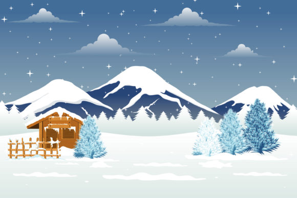 Christmas Snow Great Illustration for Branding and Marketing