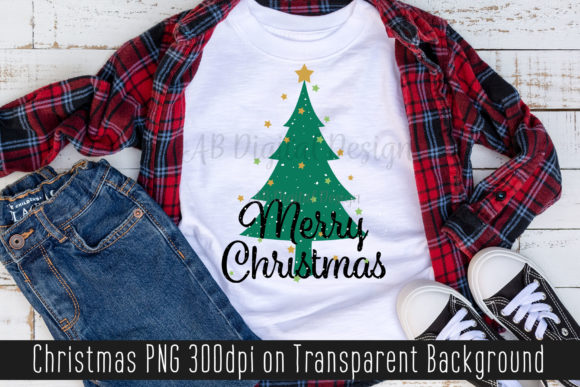 Christmas Sublimation Merry Xmas Illustrations for Handmade Creations